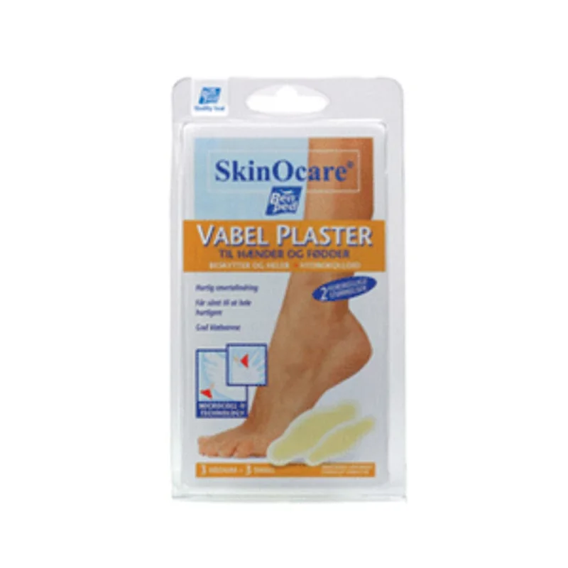 SkinOcare Vabelplaster hænder & fødder 6 stk., Medicin & Pleje, Håndcreme & Fodpleje, Vabelplastre