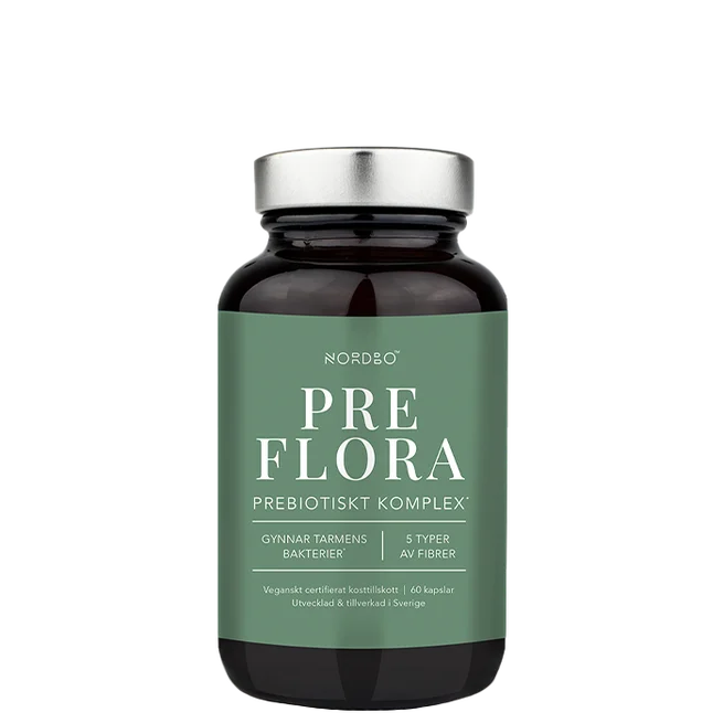 Nordbo PreFlora Prebiotika 60 kapslar