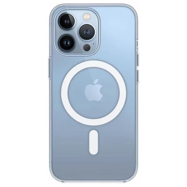 iPhone 13 Pro Max Silikonskal - Magsafe Transparent