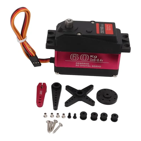 60kg 8.4V Høy Spenning Vanntett Digital Servo DS5160 RC Bil Styresnekke