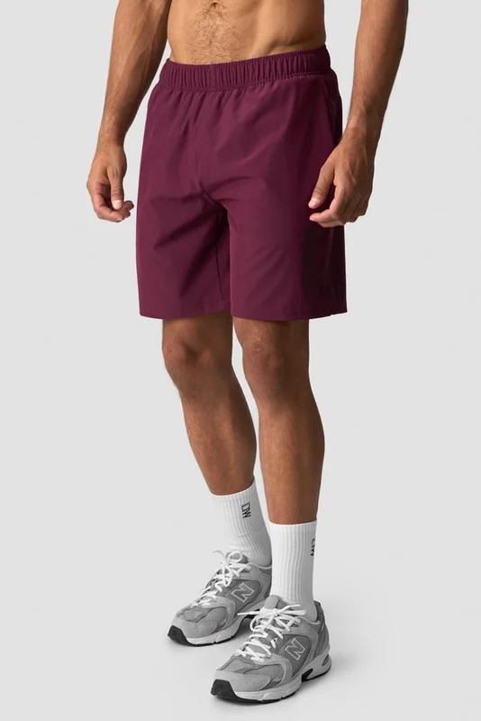ICANIWILL - Training Printed Shorts Dark mahogany - Shortsit - Miehet - Treenivaatteet ICIW:ltä