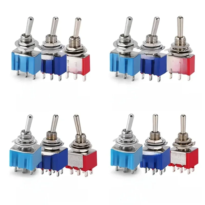 AliExpress - 10pcs MTS-102 103 MTS-202 203 Togbanded Switch snap125ylique on on on on SPDT 6mm Mini Switch DPDT on off on Waterproof Cap