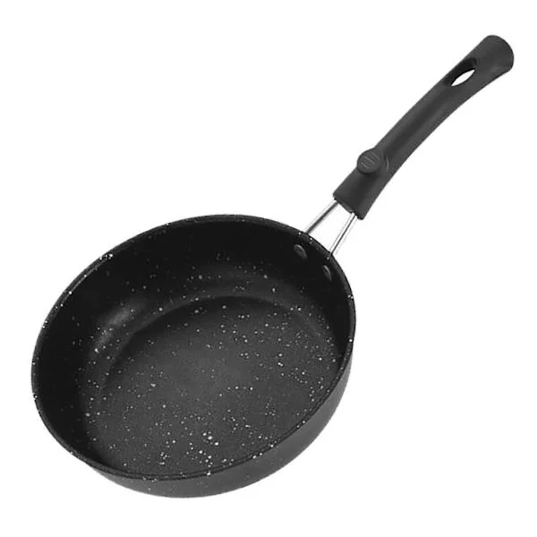 Stekpanna Multifunktionell Non-Stick Maifan Sten Omelettpanna Lätt att Rengöra Hushålls Stekpanna med Handtag för Induktionshäll Gashäll (FMY)