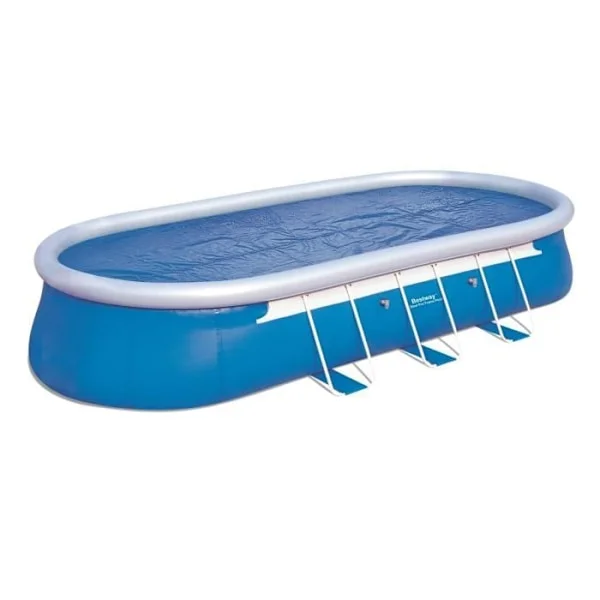 Solskydd för Fristående Pool Bestway Fast Set Oval 732x366 cm