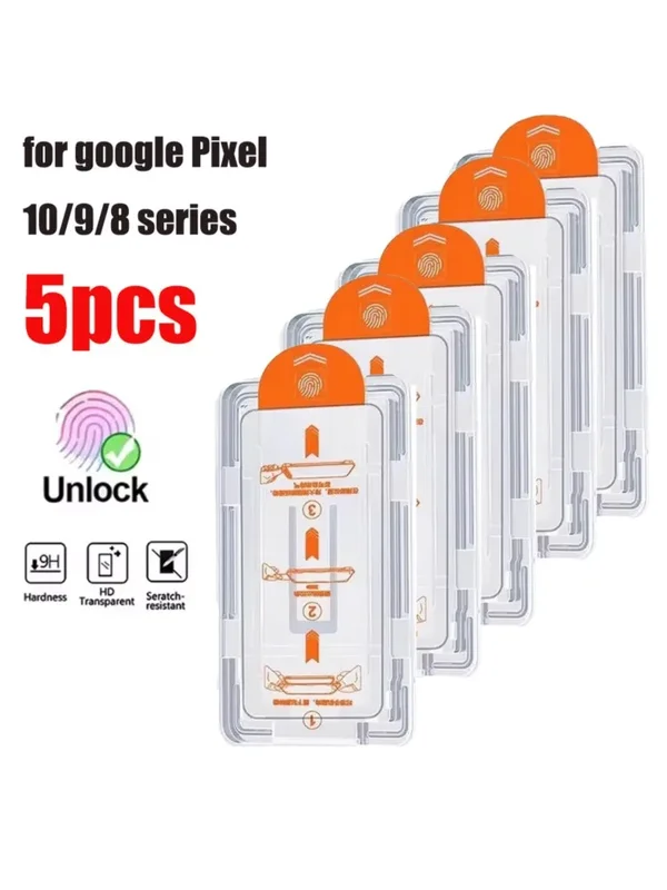 AliExpress - Protecteur d'écran, revêtement oléophobe sans poussière, pour Google Pixel 9 Pro XL 10 Pro XL 8 Pro 9A 8A 7A 6A HD, outil d'installation,