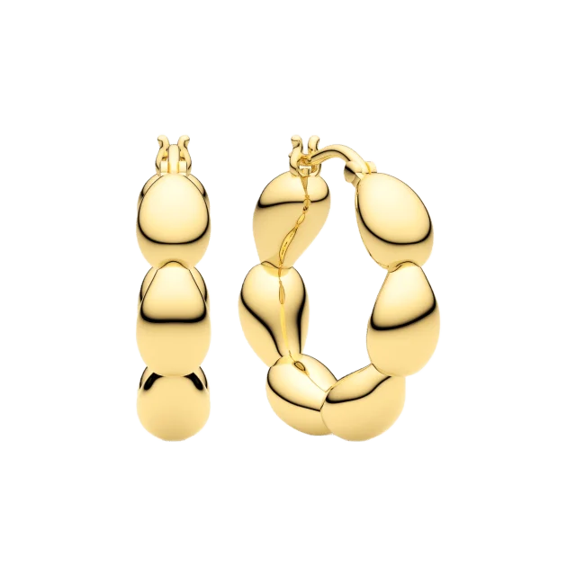 Sif Jakobs Jewellery Örhängen Goccia Cerchietto Dam Guld SMALL
