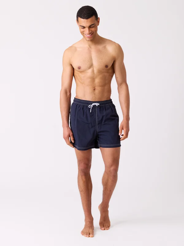 MATCH - Sail badeshorts - Jean Paul - Str. L - Herre - Shorts - Blå - 100% nylon - resirkulert