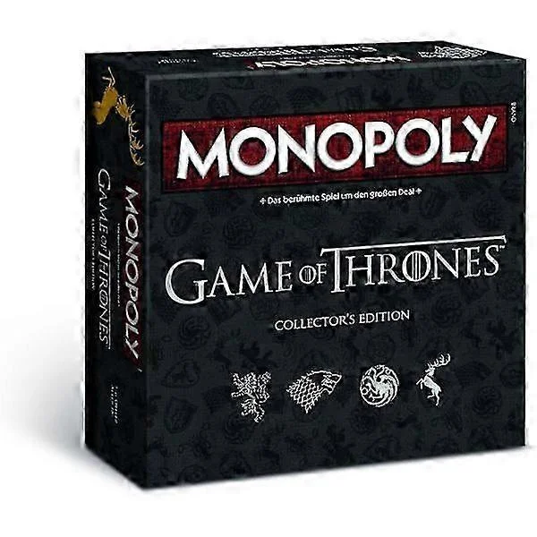 Monopoly Game of Thrones Collector's Edition - Spillet for den populære serie 6 spillere