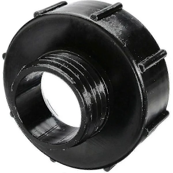 DN80 3" till DN50 2" IBC-adapter för regnvattentank, S100x8 100mm grovgänga till S60X6 60mm