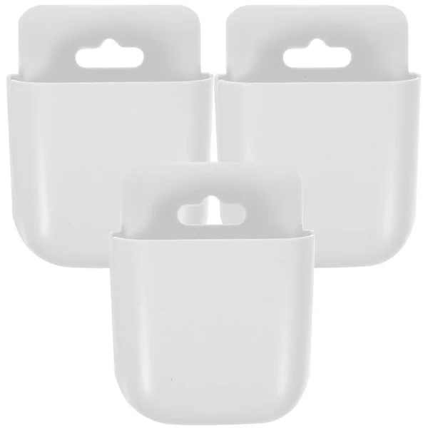 3 Pack Phone Charger Industrial Shelves Metal Toolbox Mobile Phone Plug Holder Storage Shelves Storage Rack