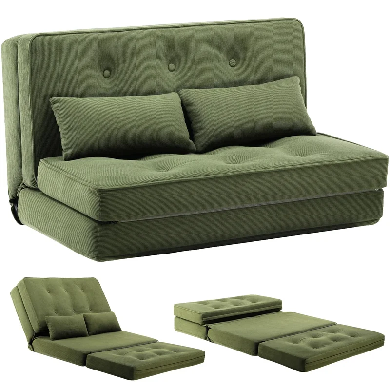 AliExpress - COMHOMA Sofa Couch Schlafcouch Klein Bed 2er Mini Bettsofa 6-Stufig Verstellbare Rückenlehne, Wohnzimmer, Schlafzimmer