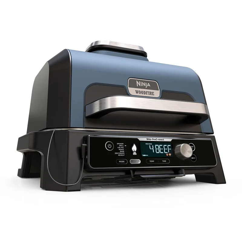 Ninja OG901EU Woodfire elgrill | Utematlagning > Grillar > Elgrill | Bagaren och Kocken