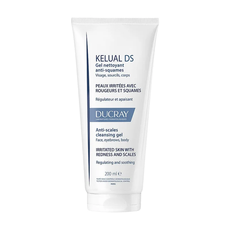 Ducray Kelual DS Anti-Scales Face & Body Cleansing Gel 200 ml, Hudpleje, Renseprodukter, Rens & Vask