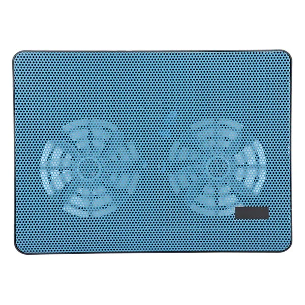 Laptop Cooling Pad Laptop Cooler Dual Fans Low Noise 1.5mm Hole Diameter Laptop Gaming Accessories for Within 17 Inches