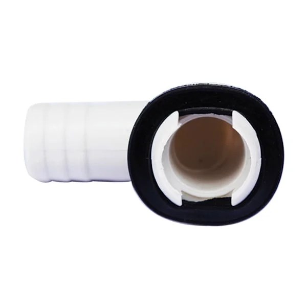 Dräneringsslangadapter 19mm/0.75 tum med gummiringar högre täthet