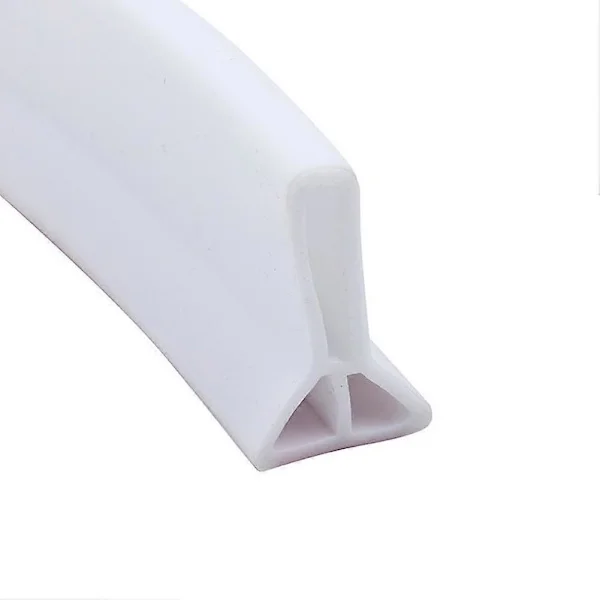 50-300cm Gummi Silikon Duschbarriär Vattenstopp Badrum Vattentät List
