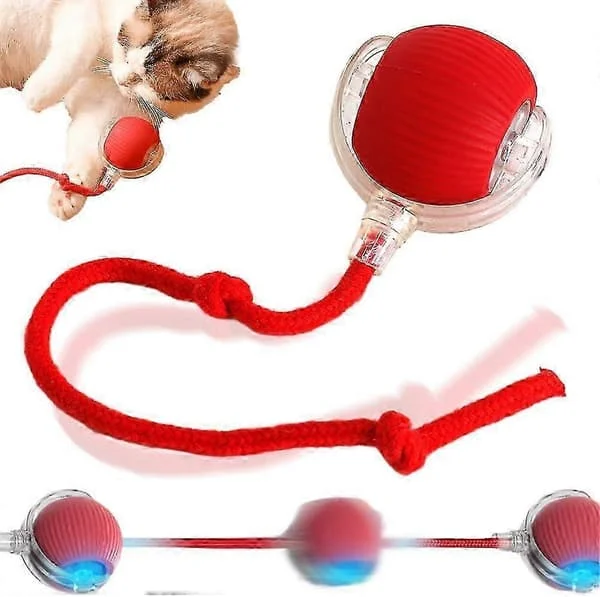 Interaktiv Rullande Hundleksak Smart Automatisk Självrullande Boll Elektriska Hundbollar för Hund/KattP2021122457