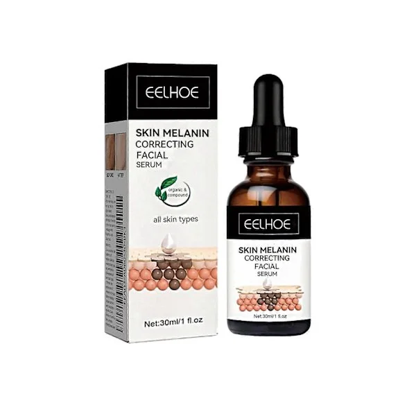 【BQ】Melanin Correcting Facial Serum, Fade Dark Spots Anti Freckle Melasma Remover Lightening Pigment Blemish Vitamin C Face Essence