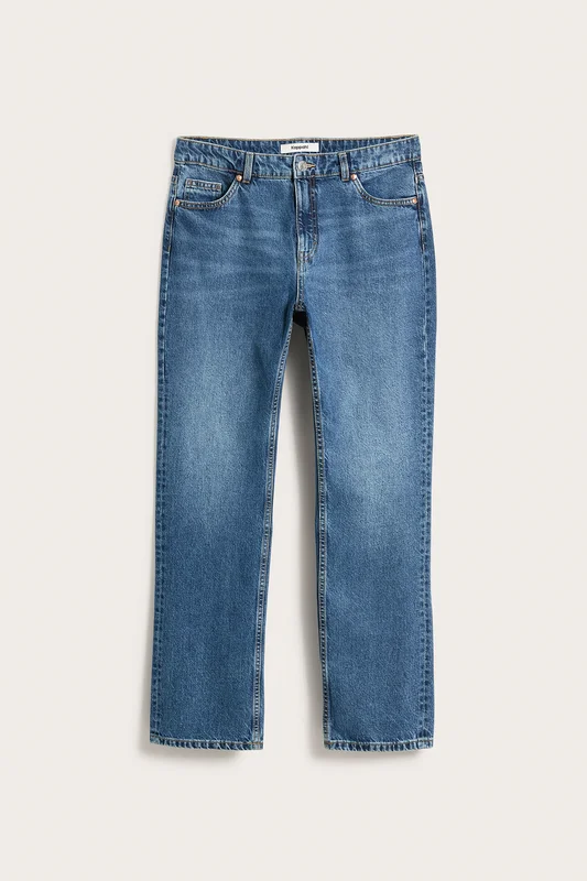 Kappahl | Straight jeans high waist Denim 34 | Dam