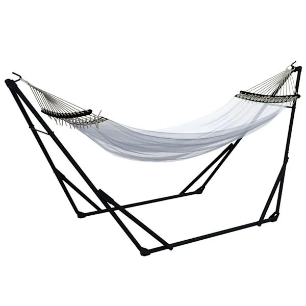 Hammock Ram, Hängmatta Stol Ram, Hängmatta Stativ Med Hängmatta, Bärväska, Lastkapacitet Upp Till 120 Kg, Stål