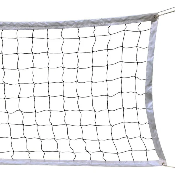 Volleybollnät Hopfällbart Nät för Volleyboll Officiell Standardstorlek Inomhus Utomhus Trädgård Strandvolleyboll Sportnät Med Bärväska 9,5M X 1M