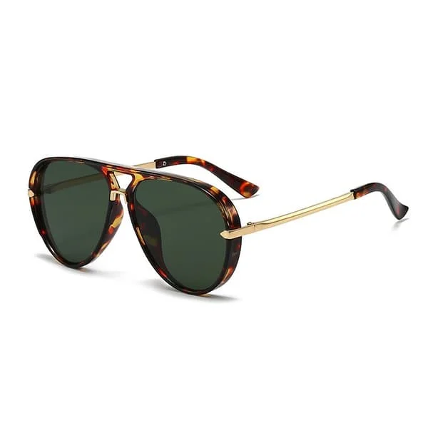 Aviator solbriller, moteglass for kvinner, retro overdimensjonerte solbriller, aviator solbriller for menn