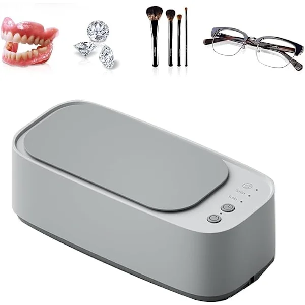 45000 Hz Ultrasonic Cleaner - Multi Ultrasonic Cleaner with 3 Cleaning Modes, Ultrasonic Cleaning for Glasses & Jewelry, Dentures
