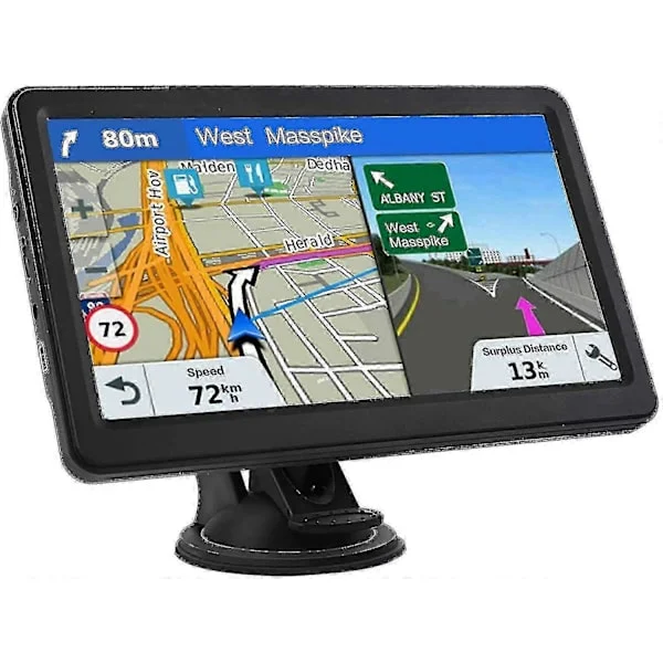 GPS-navigointi autoon, elinikäiset karttapäivitykset, auton navigaattori, GPS-navigointijärjestelmä ääniohjauksella, ilmainen Pohjois-Amerikan 
