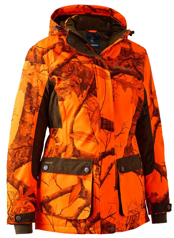 Deerhunter Lady Eagle Winter Jacket naisten metsästystakki, REALTREE EDGE ORANGE