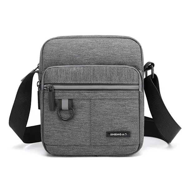 Men's Bags Men's Crossbody Bag Men's Shoulder Bags Small Travel Messenger Bag Canvas Crossbody Phone Bag Men's Bag with Multiple Pockets
