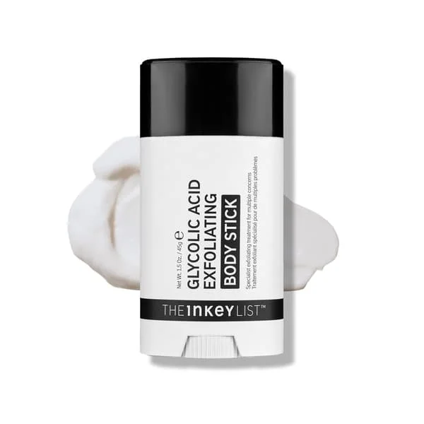 Glykolsyra Exfolierande Kroppsstick - Djup Exfoliering för Grov, Knottrig Hud, Parfymfri, Riktar sig mot Keratosis Pilaris & Inåtväxande Hår, Passar 