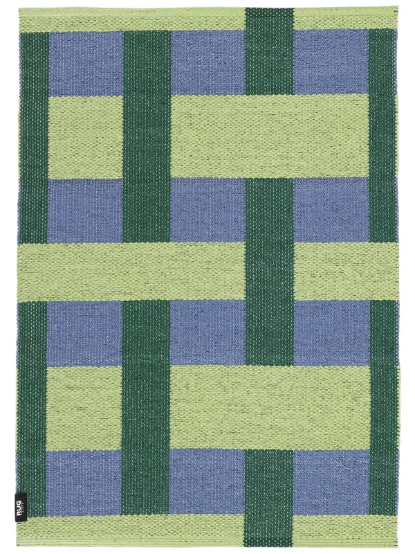 Indoor/Outdoor Rug Checkered Washable Small Checkson - Green 70X100 Modern Style