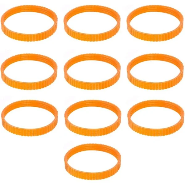 10-pakning 1900B tannremmer for elektrisk høvel, 9,6 mm bredde, oransje-FF-