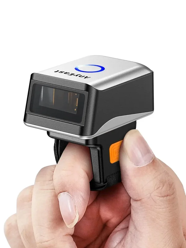 AliExpress - Scanner Bluetooth Ring Wireless Mini Finger Barcode Leser 2d Barcode Scanner Android iOS PC pdf417 Daten matrix Ring Scanner