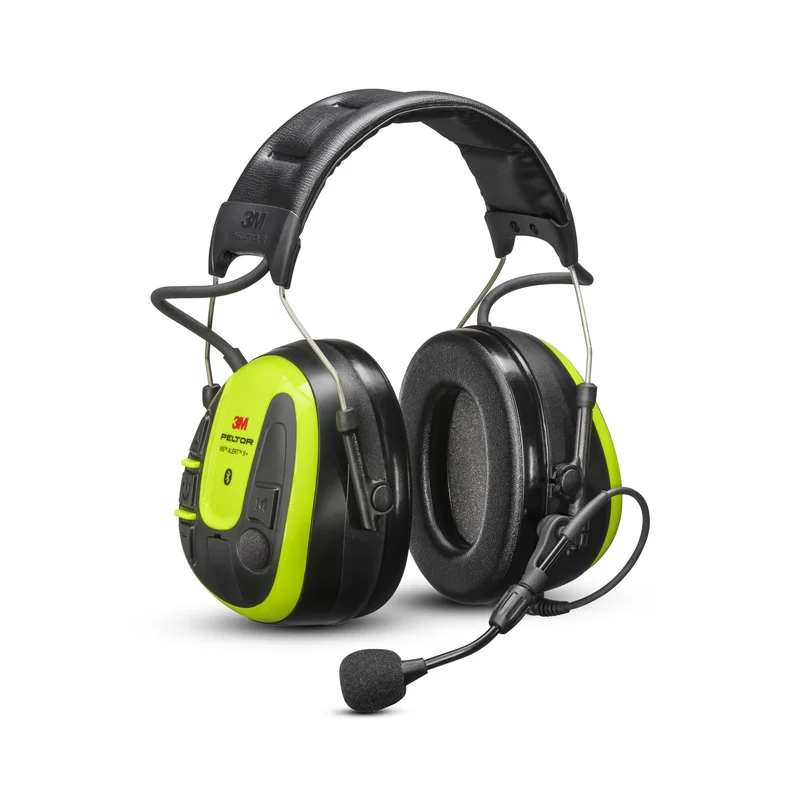 3M Peltor WS Alert X+ Kuulosuojaimet Bluetooth & mobiilisovellus, päälakisanka, Kuulosuojaimet