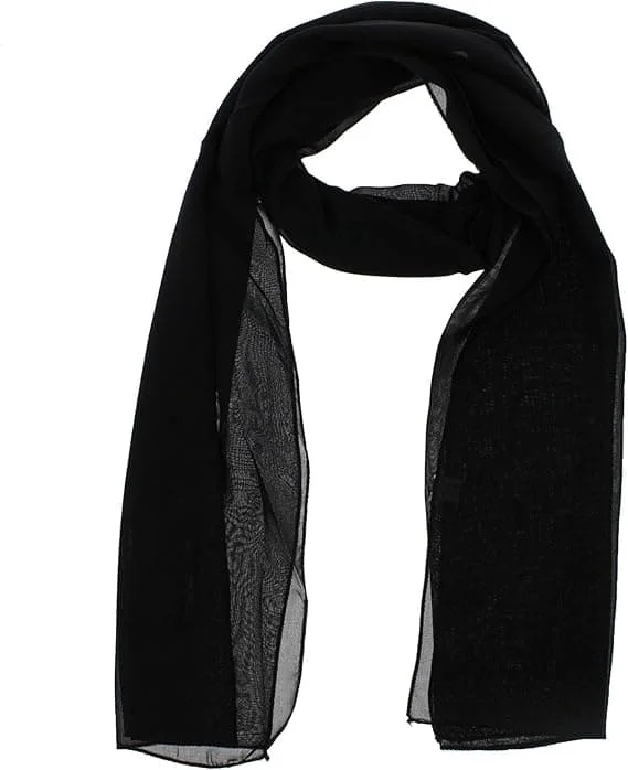 Dame Chiffon Tørklæder Kvinder Ensfarvet Tørklæde Blødt Hovedtørklæde Piger Hovedtørklæde Gennemsigtigt Wrap Dametørklæder & wraps 90*180CM