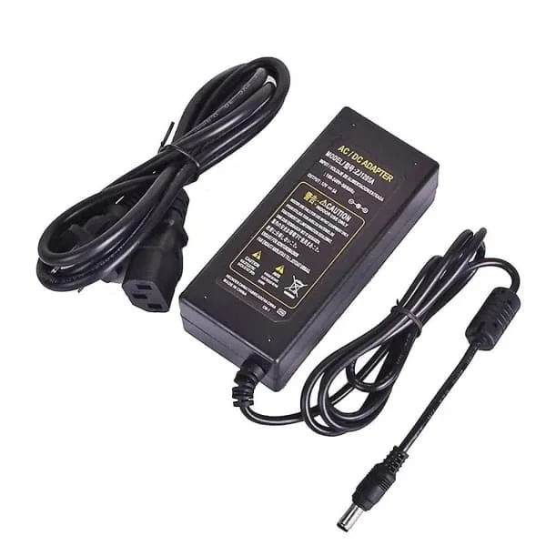 12V 5A strømforsyning AC100-240V DC12V transformatorer LED-stripe