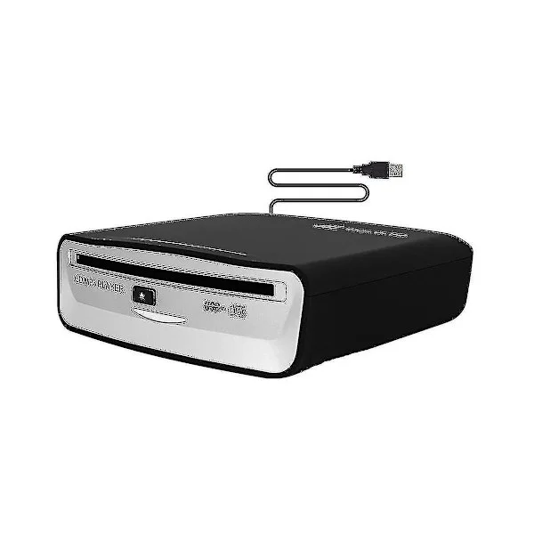 Auton ulkoinen yleismallin CD-soitin - Kannettava CD-soitin, joka liitetään auton USB-porttiin, kannettavaan tietokoneeseen, televisioon - WELLNGS
