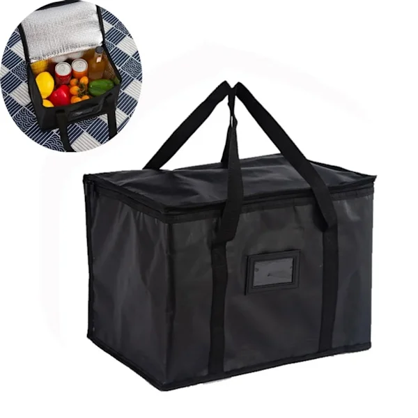 16L kylväska kylbox stor kylbox dryckesväska kylväska kylpicknickväska isolerad väska, 28*17*20cm