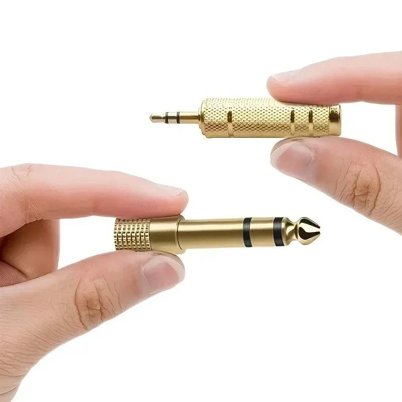AliExpress - 2-pack 6,5 mm tot 3,5 mm en 3,5 mm tot 6,5 mm audioadapterset 1/4 inch tot 1/8 inch en 1/8 inch tot 1/4 inch Geschikt voor hoofdtelefoon