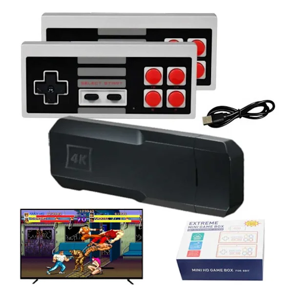 4k Retro Gaming Console - 821 Classic Games HDMI