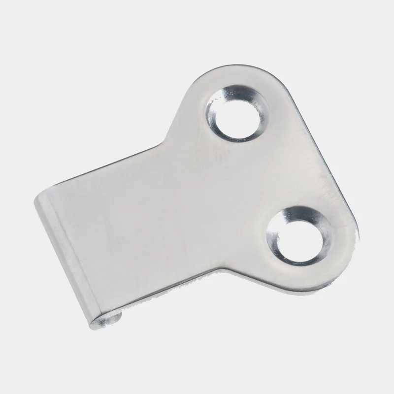 Låsebeslag til excenterlås Roca 415R, 34 mm x 32mm / 18 mm, reverseret, syrefast rustfrit AISI 316