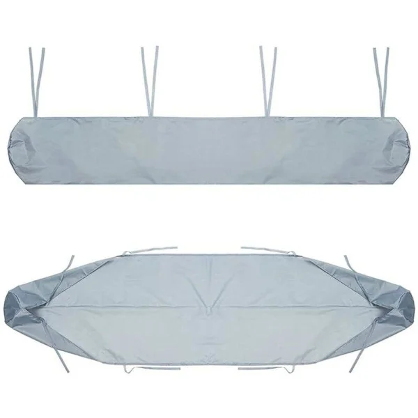 Terrassmarkis, Förvaringsskydd för terrassmarkis, Vattentätt Dammtätt Snöskydd (2m, Silver)