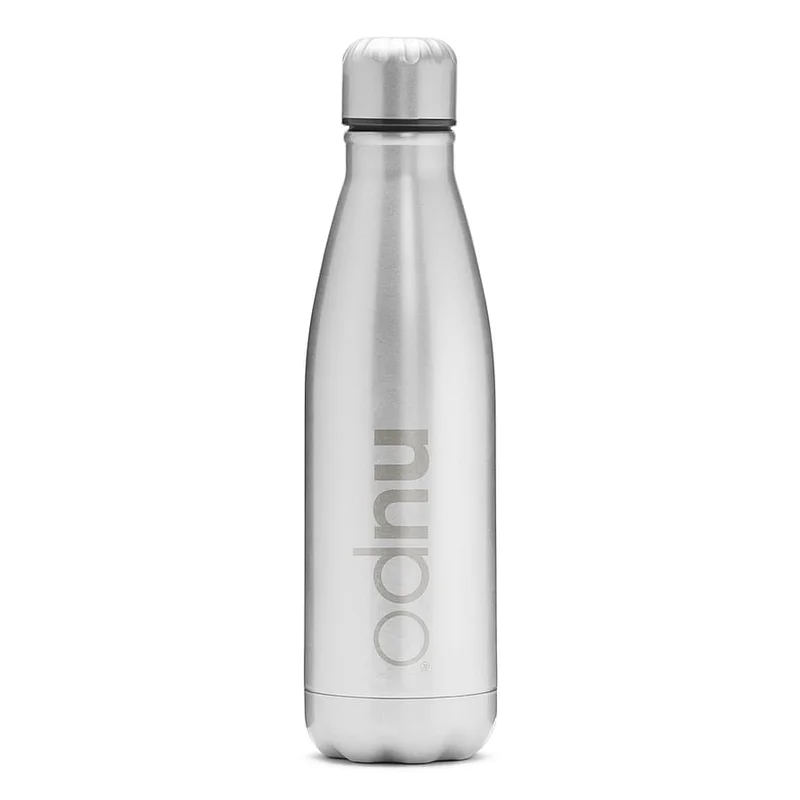Nupo Stainless Steel Water Bottle 500 ml, Sport & Velvære, Drikkedunke & Shakers, Drikkedunke