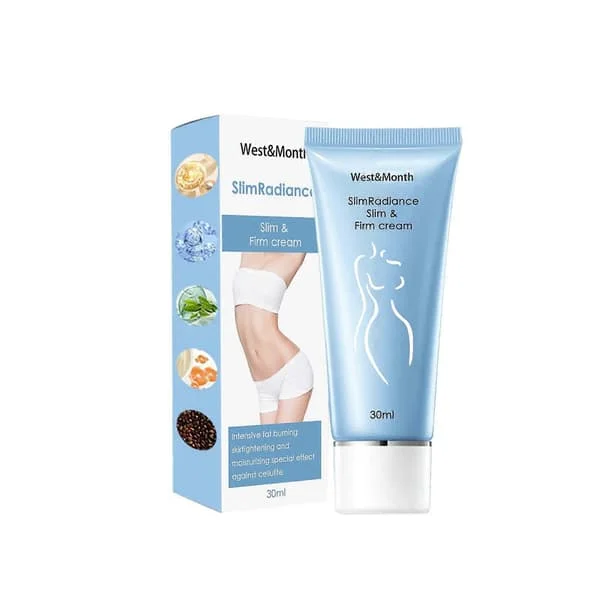 Slim Radiance Slim & Firm Creme, Fugtgivende og Opstrammende Anti-Appelsinhud Kropsskulptur Creme