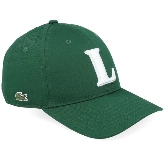 Lacoste - Vihreä adjustable Lippis - L Green Adjustable @ Hatstore