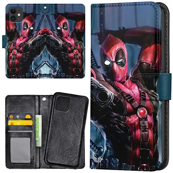 iPhone 12/12 Pro - Mobilcover/Etui Cover Deadpool