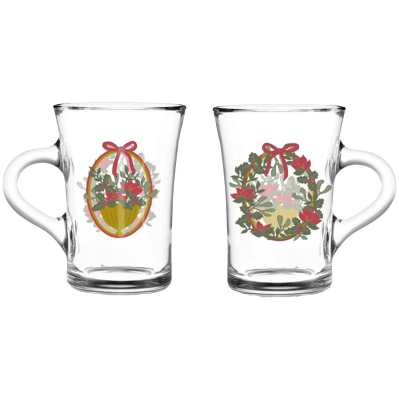 Holmegaard Christmas Holmegaard julhotdrinkglas 2025 23 cl × 2 st, multi | Dukning & Servering > Glas > Cocktail- & Drinkglas > Drinkglas | Bagaren 