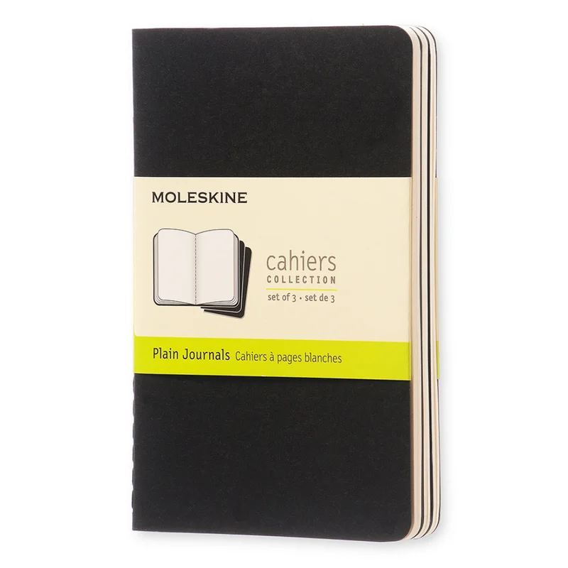 Moleskine Cahier Notebook Pocket Black Dotted