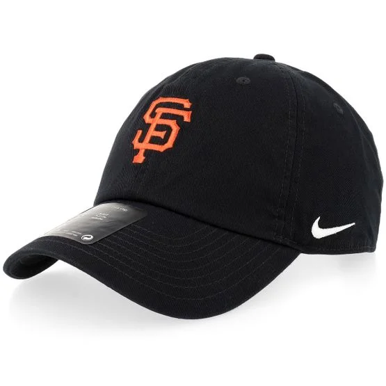 Nike MLB - San Francisco Giants Club Black Dad Cap Unconstructed Black Cap - MLB @ Hatstore